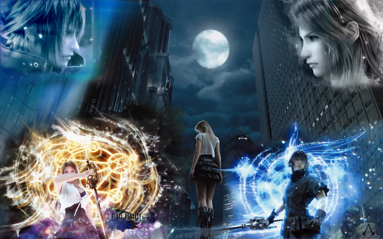 Ff Versus Xiii Large Wall By Darsephtan On Deviantart