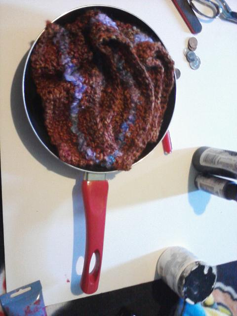 Bacon Scarf In Pan