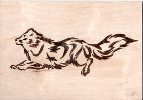 Pyrography - Fox