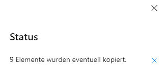 Dateien wurden eventuell kopiert!