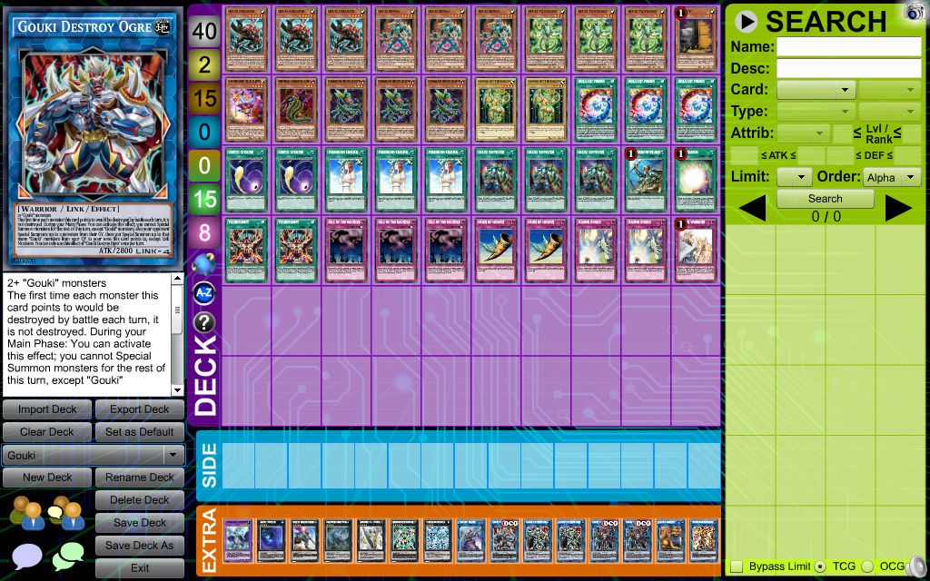 yugioh gouki deck New Support : r/yugioh Using Gouki for ritual summon