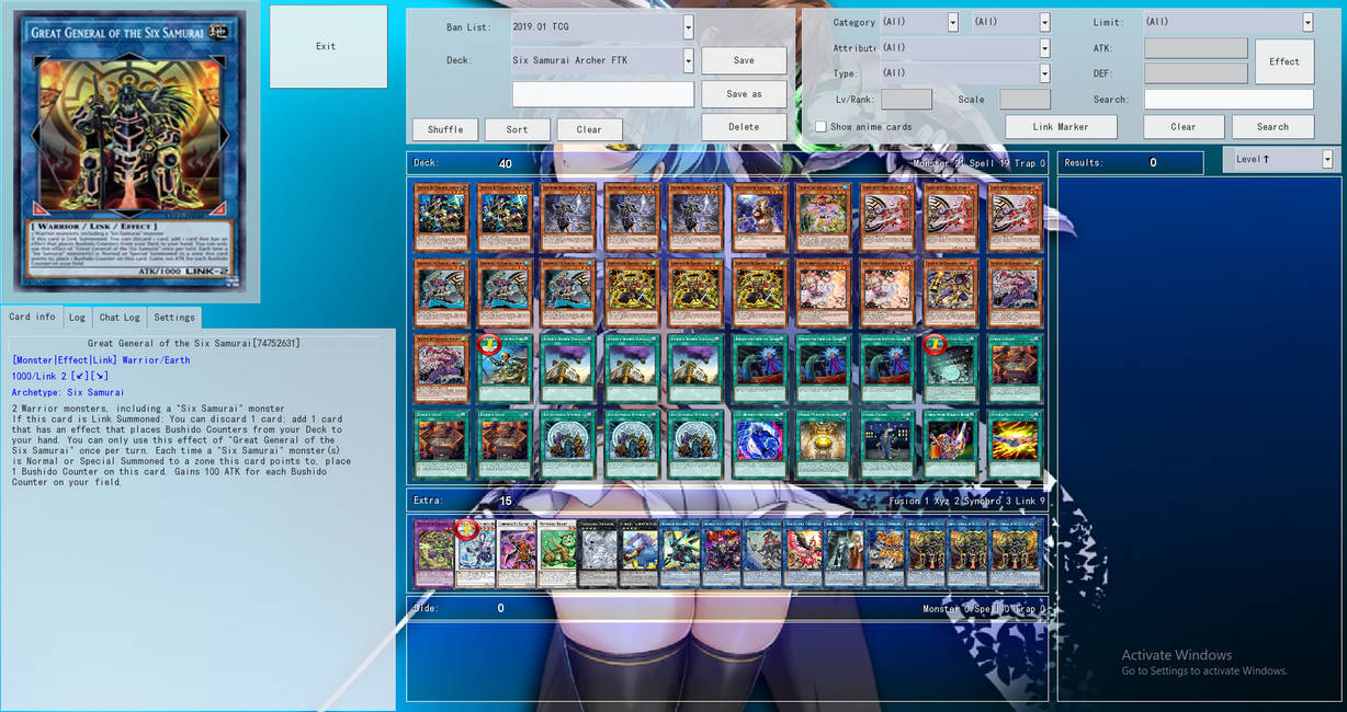 yugioh 5ds over the nexus six samurai deck Over the Nexus (2011) Six Samurai