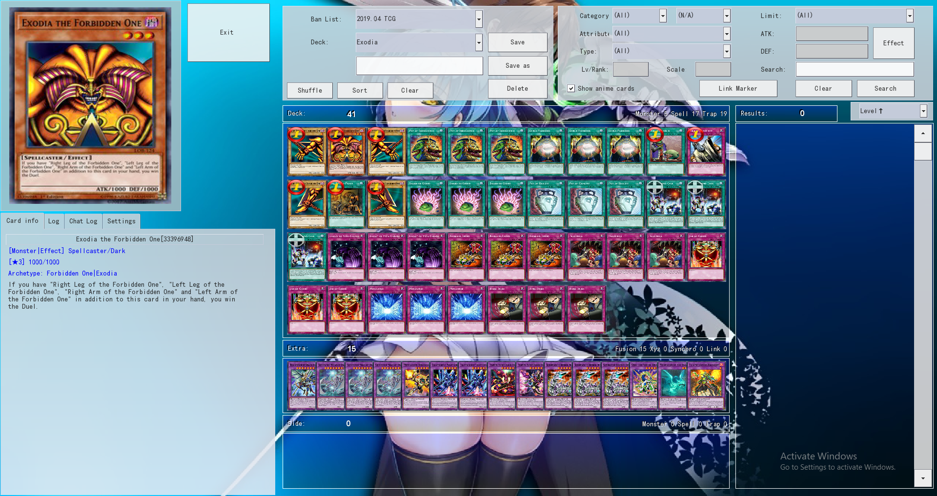 yugioh ftk exodia deck Exodia FTK 2023 Source: Cimoooooooo https://www.youtube.com/watch?v=6VAjUkS0mMM Indianpolis YCS Decklist - -