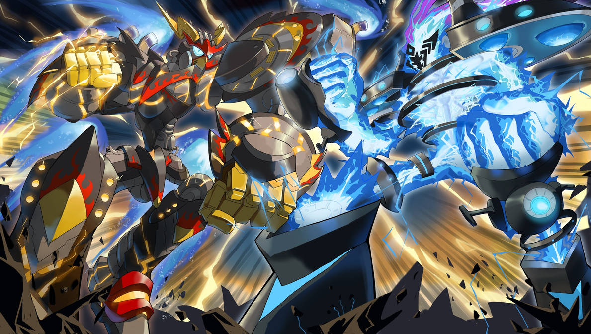 Thode Ryzeal Ryzeal Detonator vs Gigantic Spright by Marth951 on DeviantArt