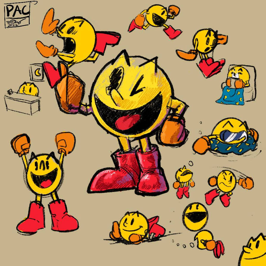 PAC-MAN!! by Eli-Paint17 on DeviantArt