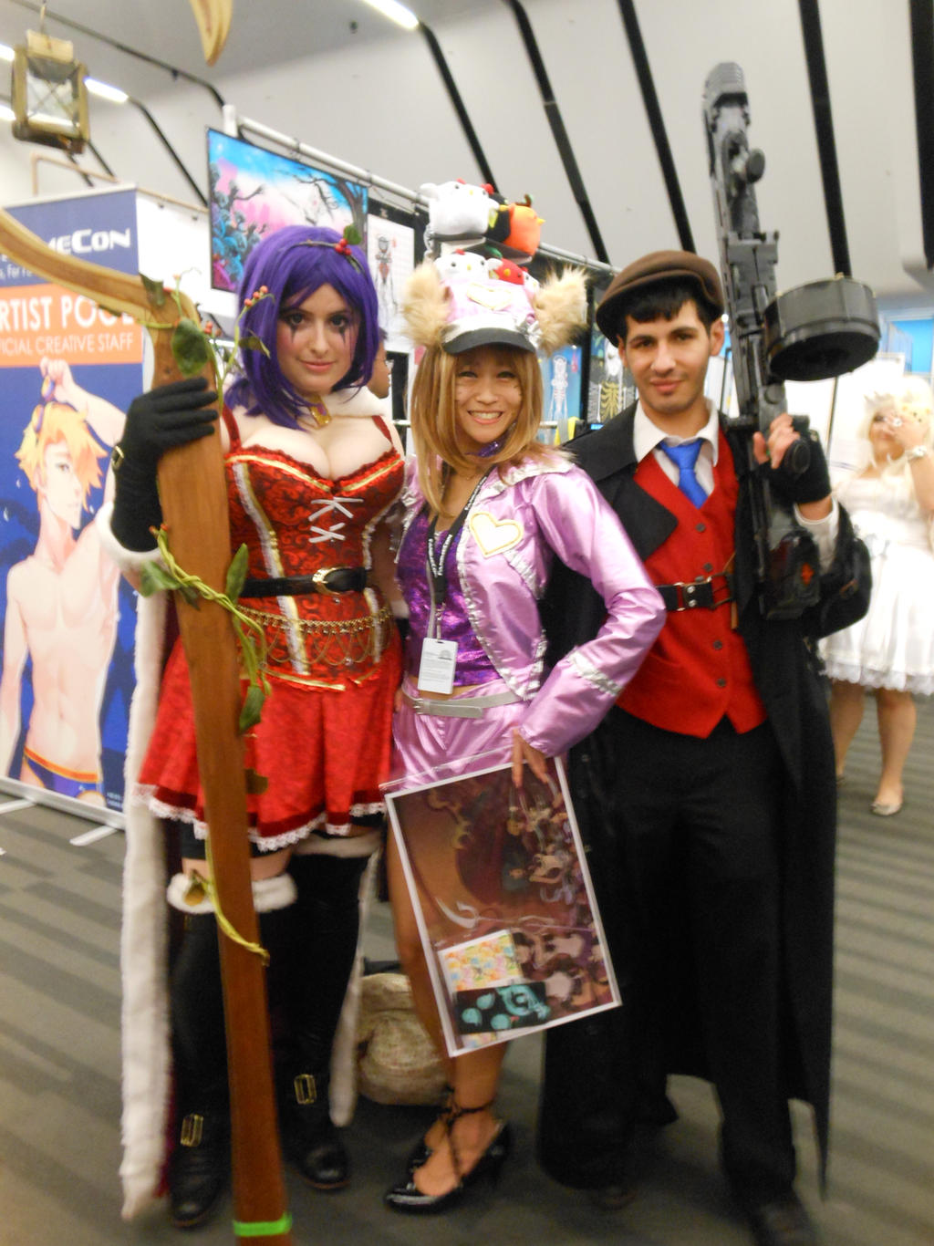 Fanime 2014: LoL Mistletoe LeBlanc, Mafia Graves