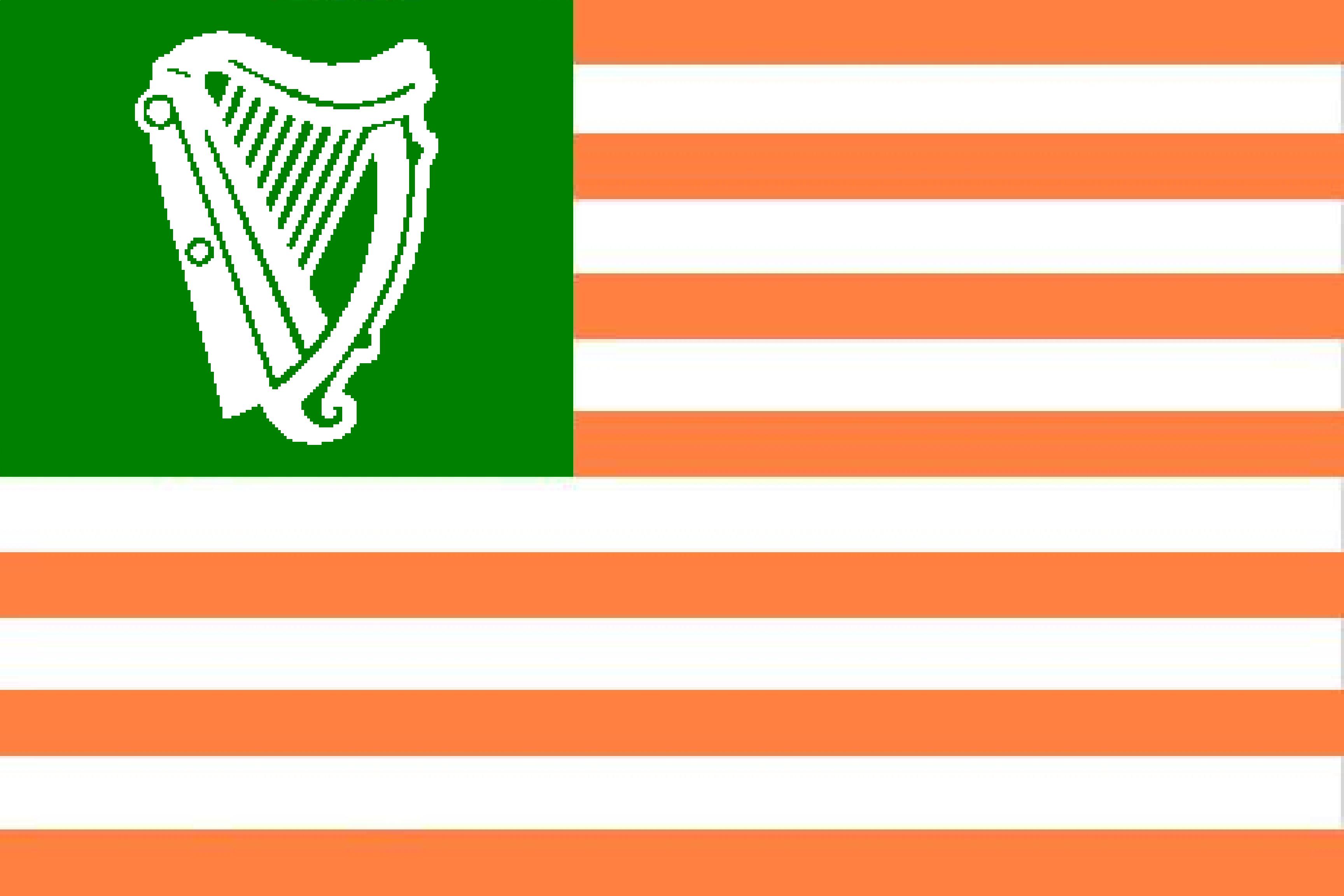 american irish flags