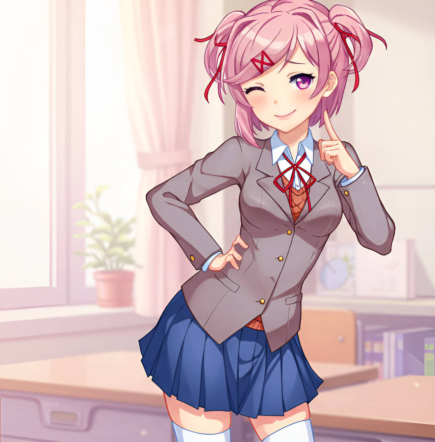 Natsuki From Doki Doki Literature Club By Mfrei1289 On DeviantArt natsuki-from-doki-doki-literature-club-by-mfrei1289-on-deviantart