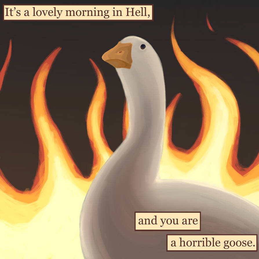 Deviantart Goosed Goose by MochiDragonWorks on DeviantArt