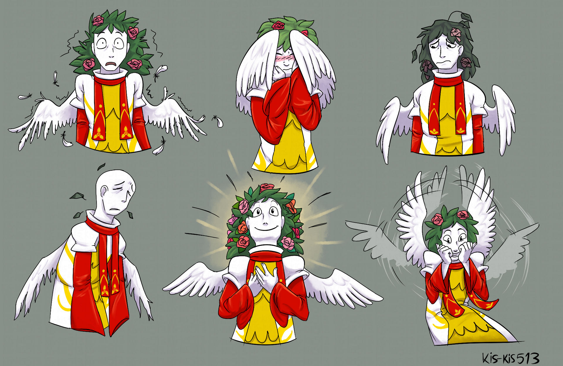 Shi-Bo's expressions