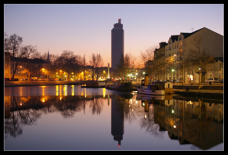 Nantes the evening