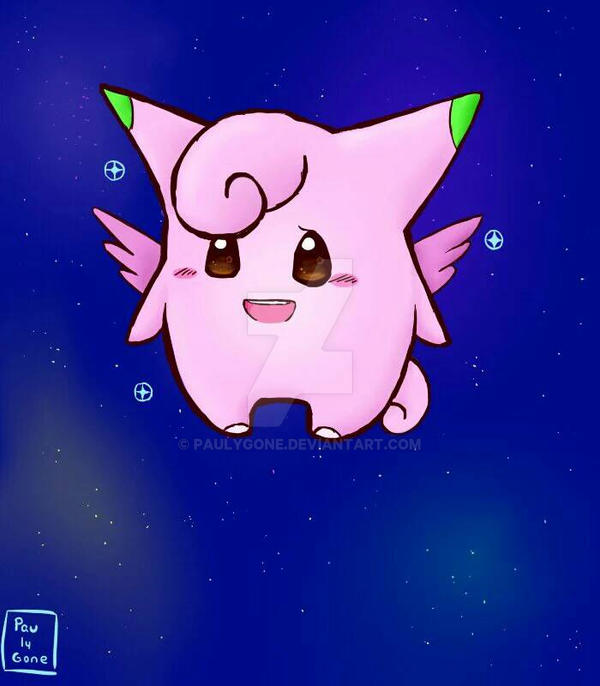 Shiny Clefable by Paulygone on DeviantArt