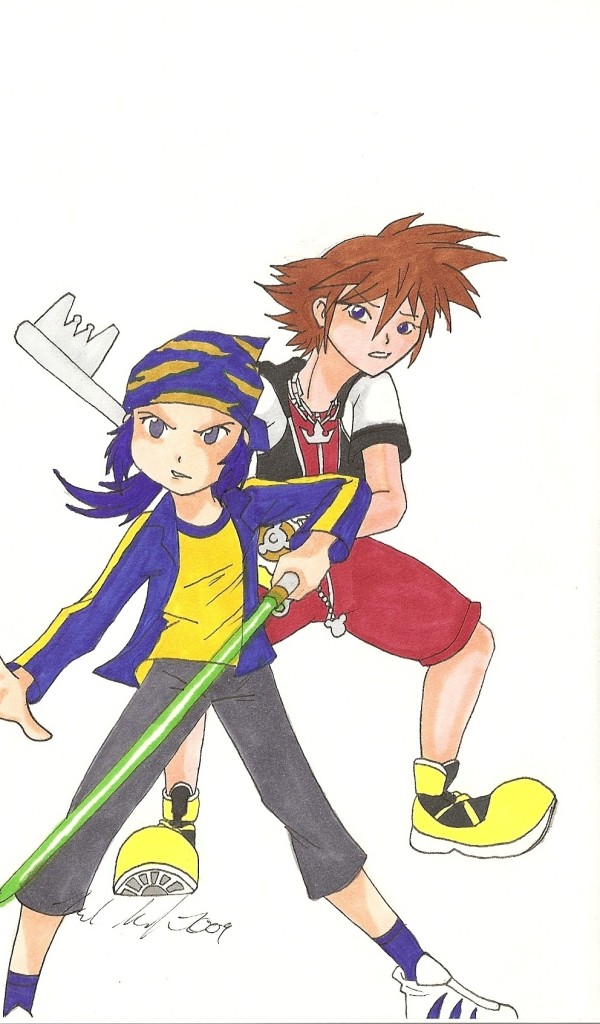 Sora and Kouji KoEH