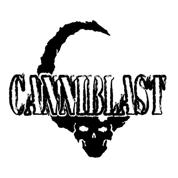 CANNIBLAST logo 1st draft