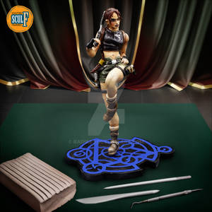 Custom statue Lara Croft - Tomb Raider AOD