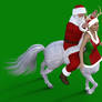 Santa centaur ride