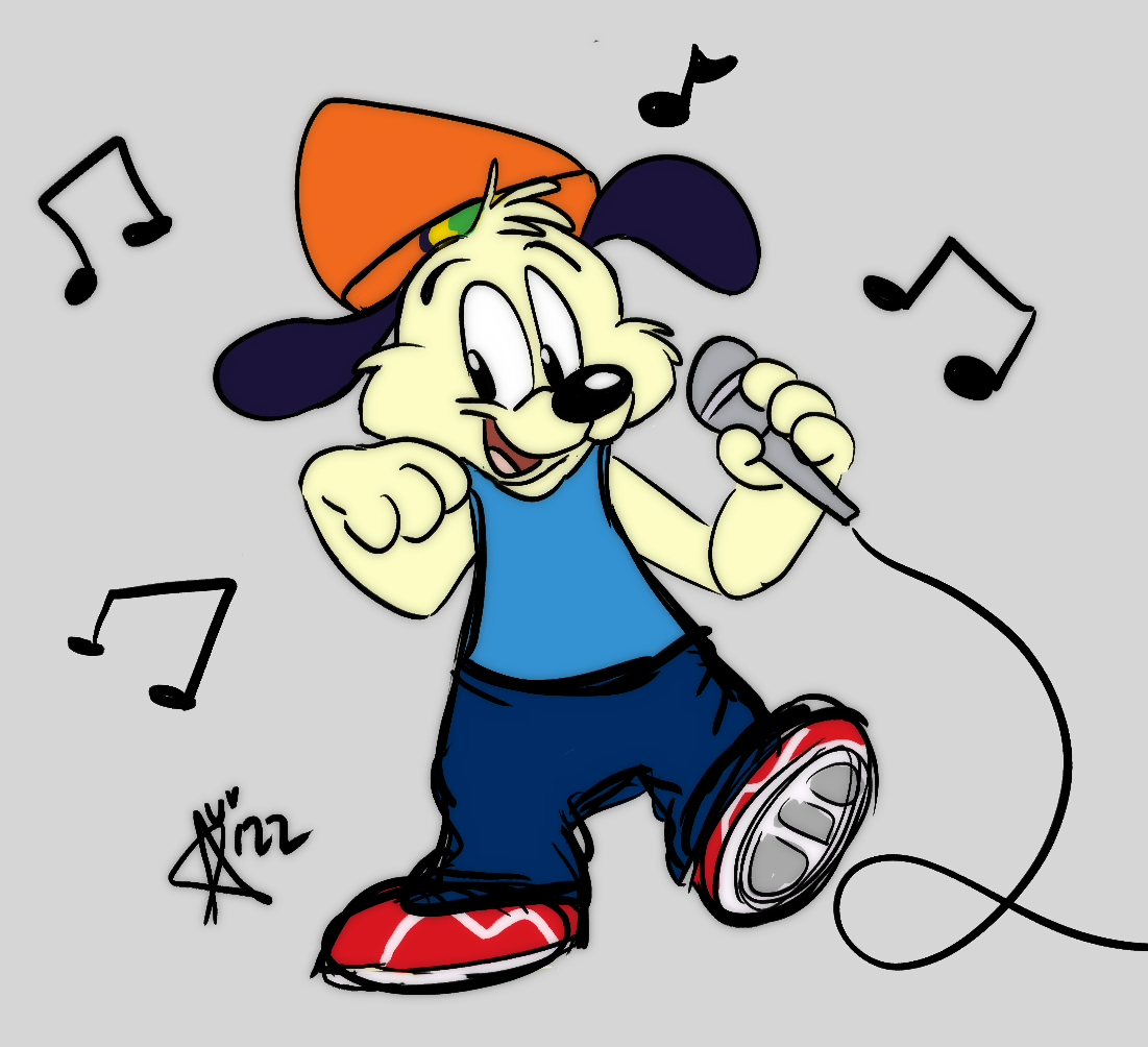 Praper The Rapper PaRappa the Rapper by blondiemutt on DeviantArt