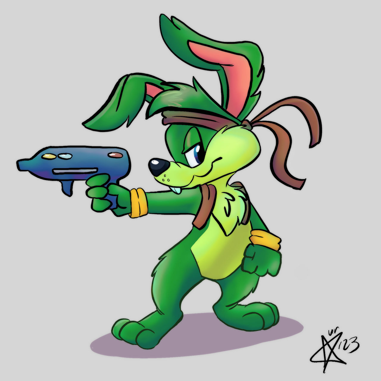 Jazz Jackrabbit by blondiemutt on DeviantArt