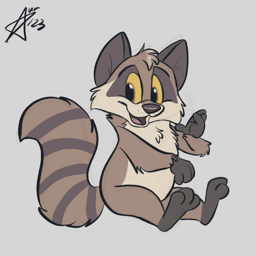 Raccoon by blondiemutt on DeviantArt