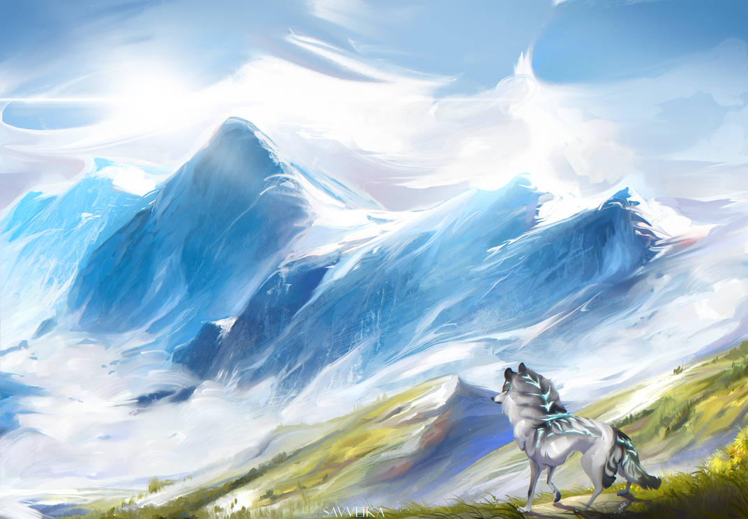 Great view by Savveika on DeviantArt