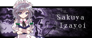 Sakuya Izayoi Sig