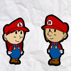 lucahjin and ncs in paper mario style