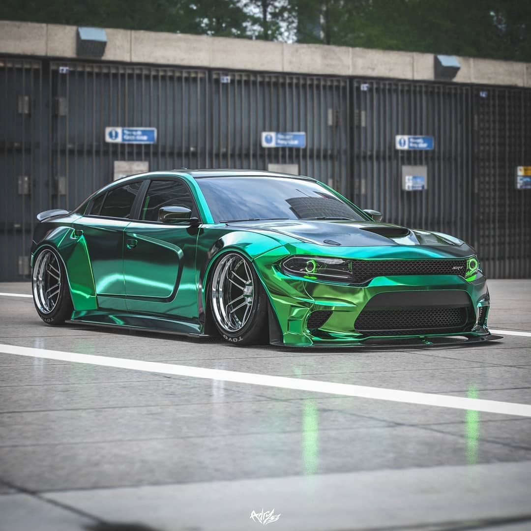 Java Green Hellcat GREEN DODGE CHARGER HELLCAT WIDEBODY by NIKNAKGALA on DeviantArt