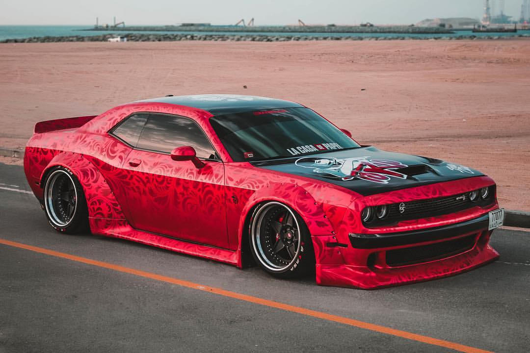DODGE CHALLENGER HELLCAT BODY KIT by NIKNAKGALA on DeviantArt