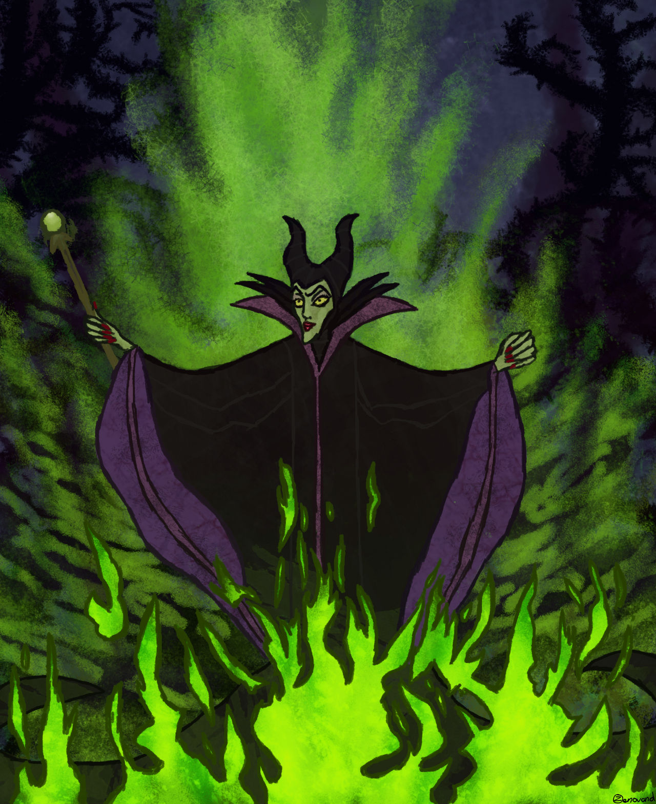Maleficent By Zenovand On DeviantArt maleficent-by-zenovand-on-deviantart