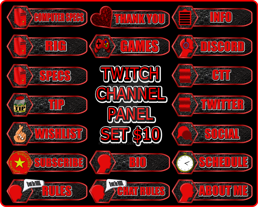 Channel Panels by B1g4ndt4sty on DeviantArt