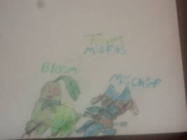 My Drawing Of Team Misfits (for Marriland)