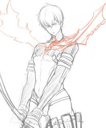 WIP Kill la kill ver.Hijikata