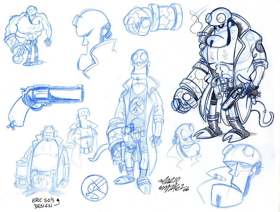 Hellboy ''sketches''