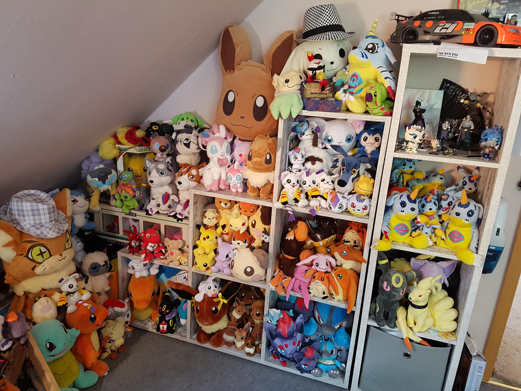 Digimon and Pokemon Collection plush stuffed