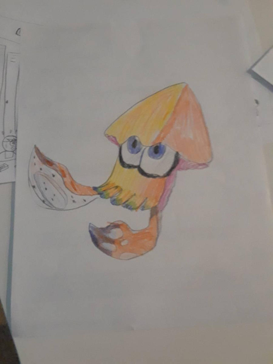 Inkling Squid Form by Hackstr on DeviantArt