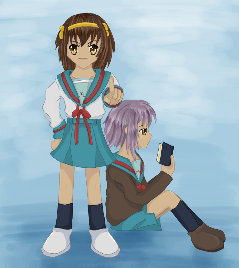 Haruhi and Yuki