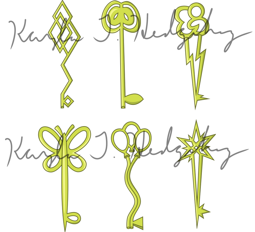 Deviantart Keys Keys of Harmony by kaylathehedgehog on DeviantArt