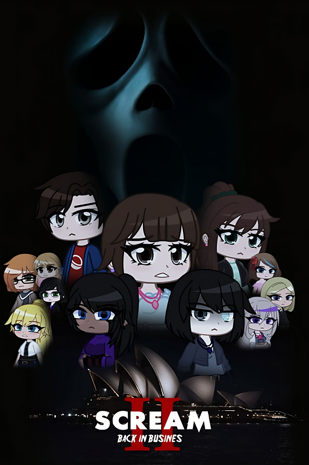 Scream Part II: Back in Business Poster #2 by chanelbritt on DeviantArt