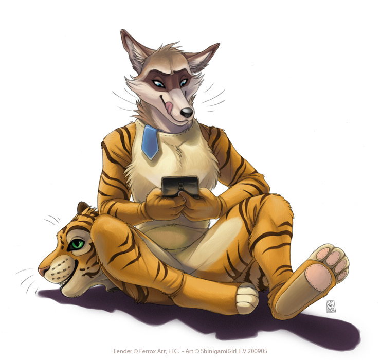 Fender by shinigamigirl