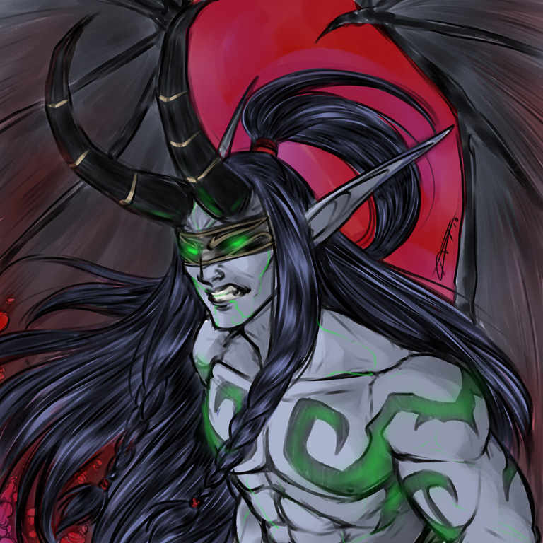 Illidan Warcraft III ver