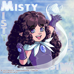 Misty -Official Commission Art-
