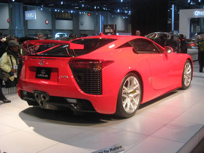 Lexus LFA Red Back