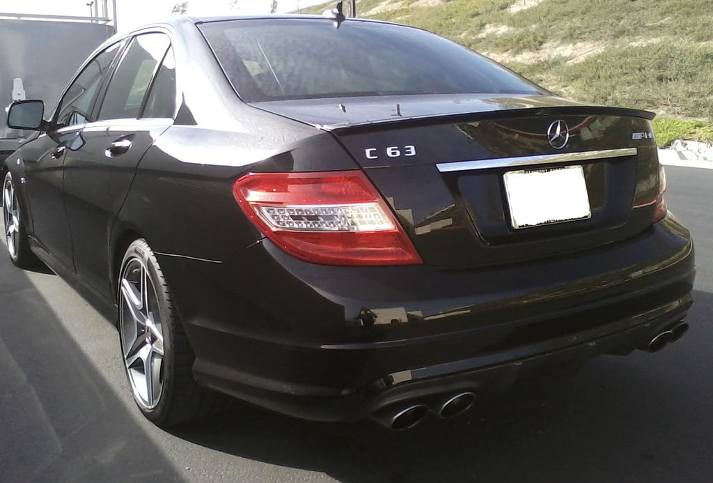 Mercedes-Benz C63 AMG Rear 4 by granturismomh on DeviantArt