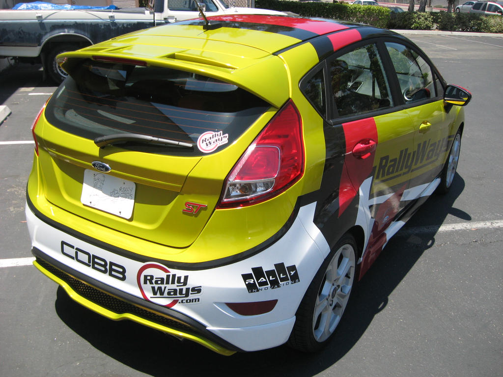 Ford Fiesta ST Rally Ways Rear by granturismomh on DeviantArt