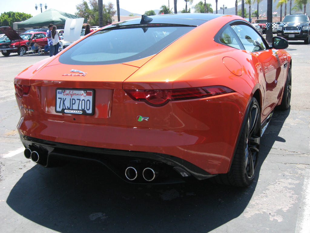 Jaguar F-Type R Rear 2 by granturismomh on DeviantArt