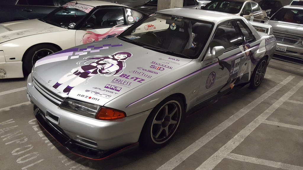 Nissan R32 Skyline GT-R Itasha Love Live!