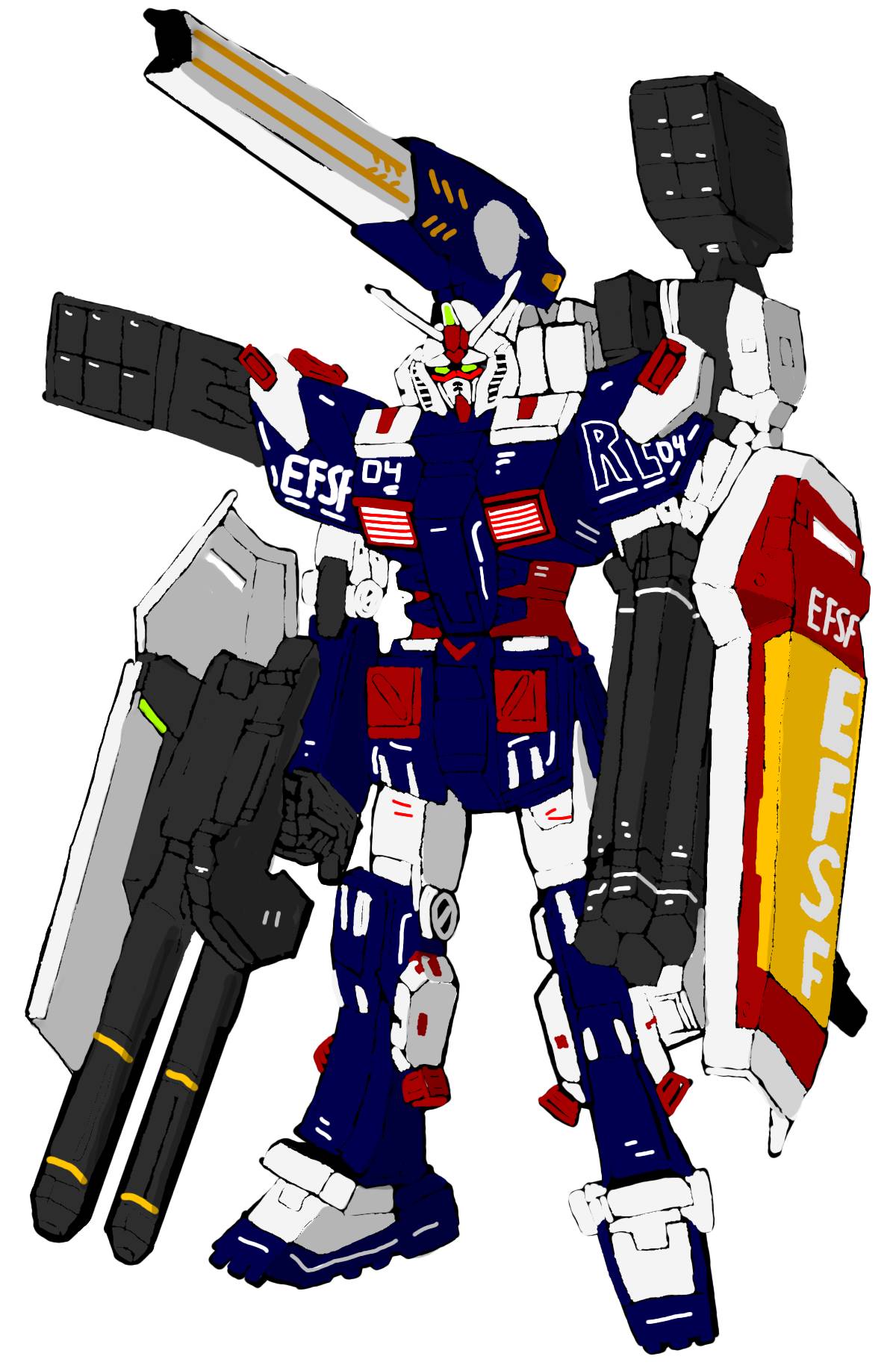 Rx 78 Fa Full Armor Gundam Thunderbolt By Granturismomh On Deviantart Rx 78 Fa Full Armor Gundam Thunderbolt By Granturismomh On Deviantart