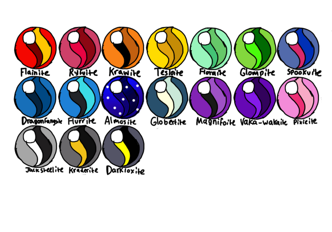 Mega Mixels Mixels Leaders Mega Evolution Stones by CupcattheCat on DeviantArt