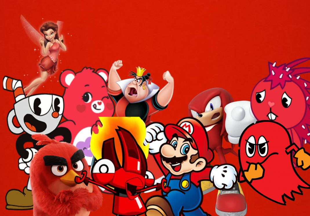 Red Characters By Deviantart Red characters by CupcattheCat on DeviantArt