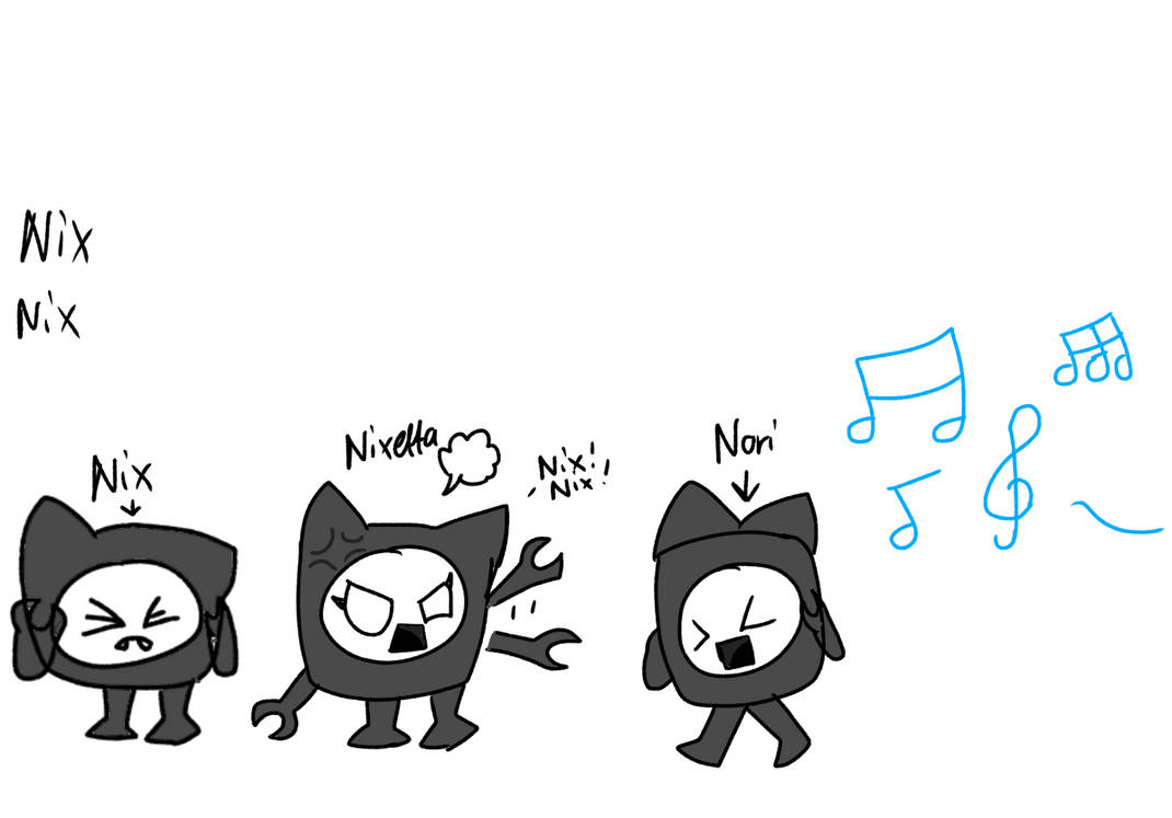 The Nixels are getting annoying By Flurr Singing by CupcattheCat on ...